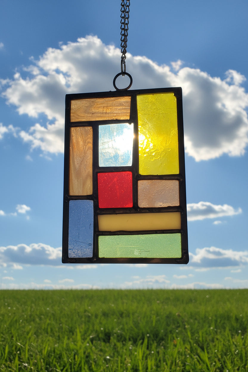Tumbled glass panels - small.