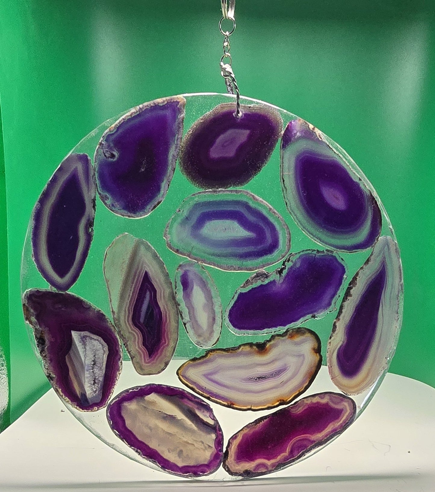 Purple Disc of Agate