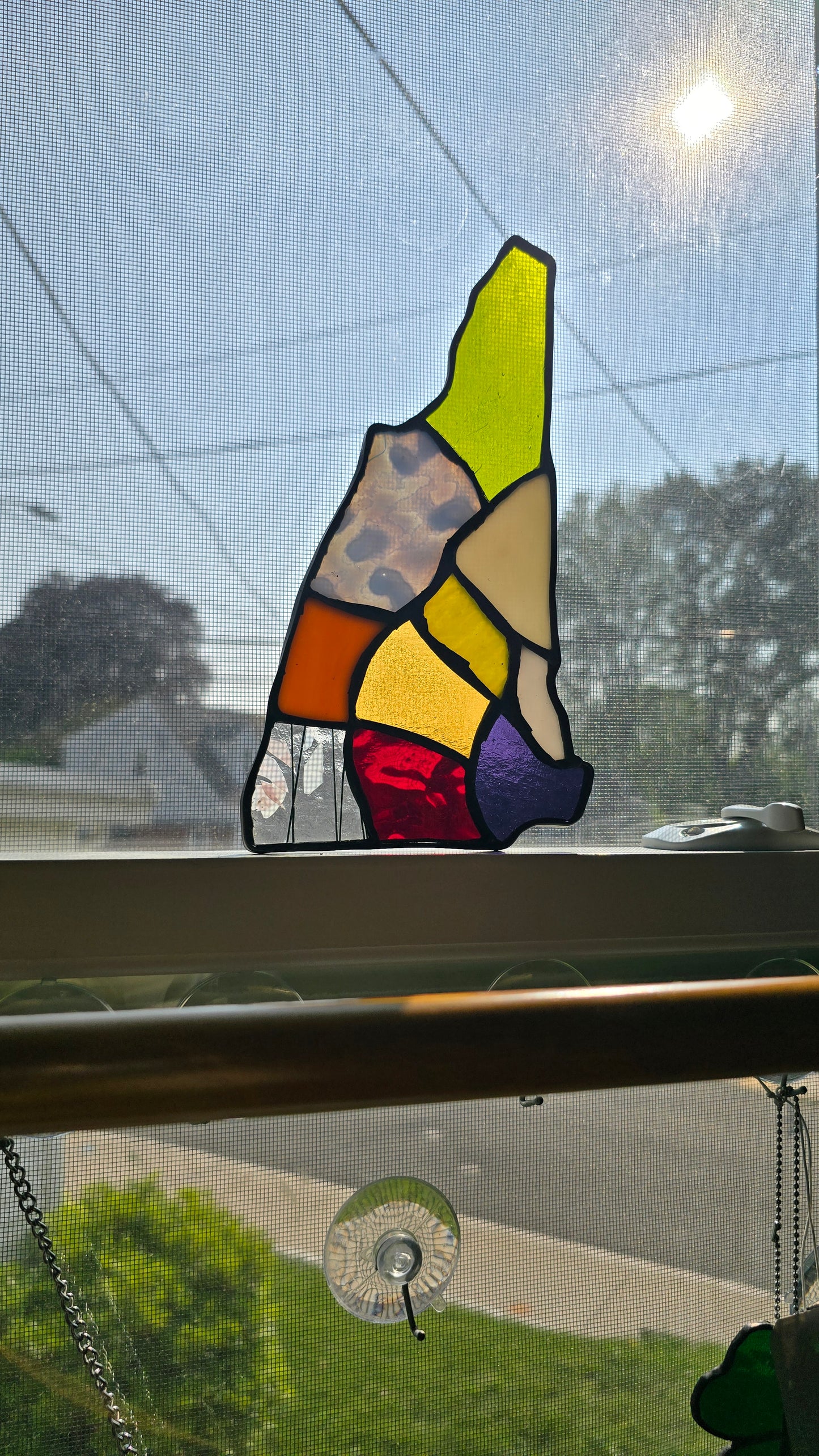 Live Free or Die - NH Suncatcher v2