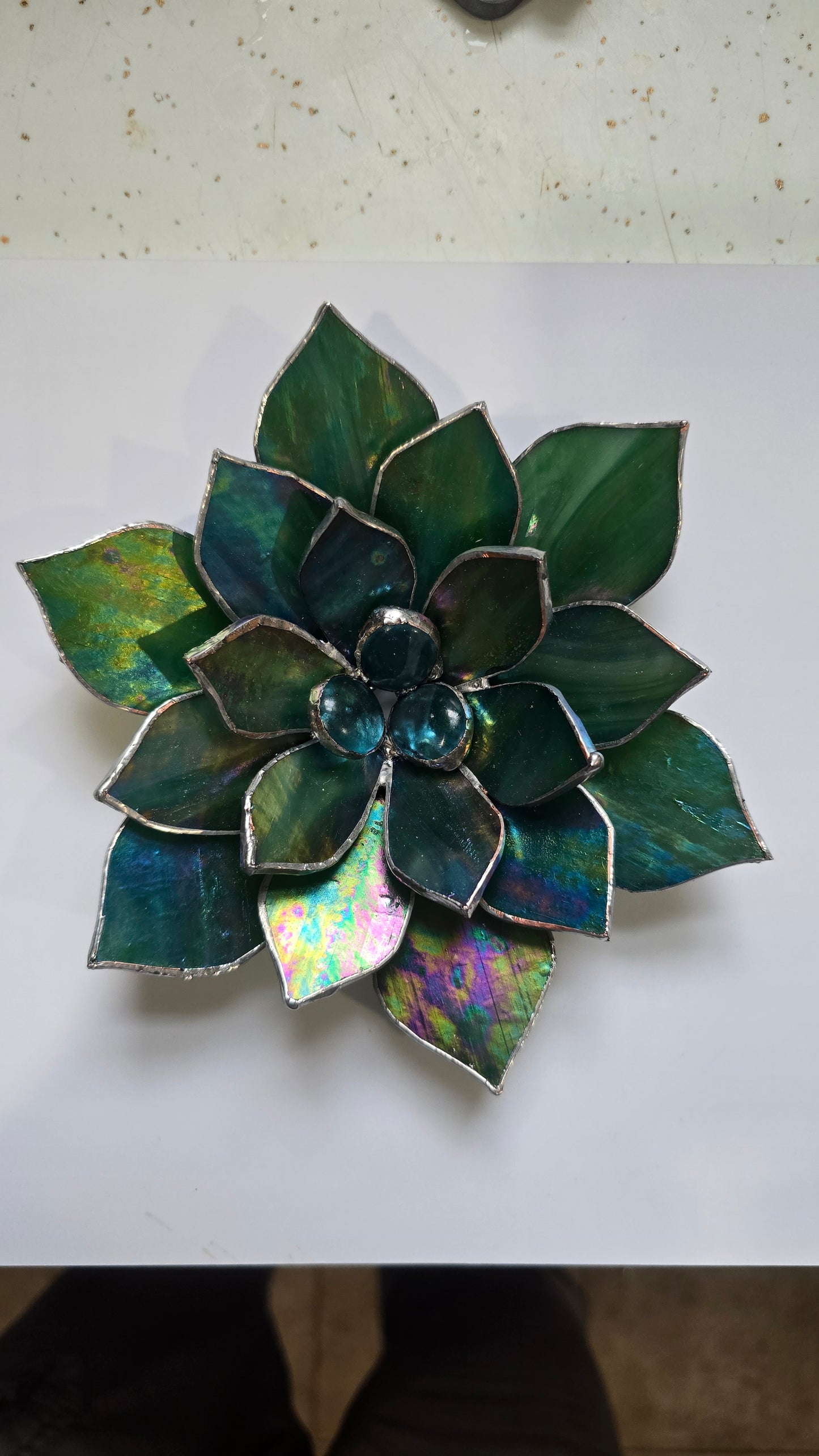 Stained-Glass Succulent