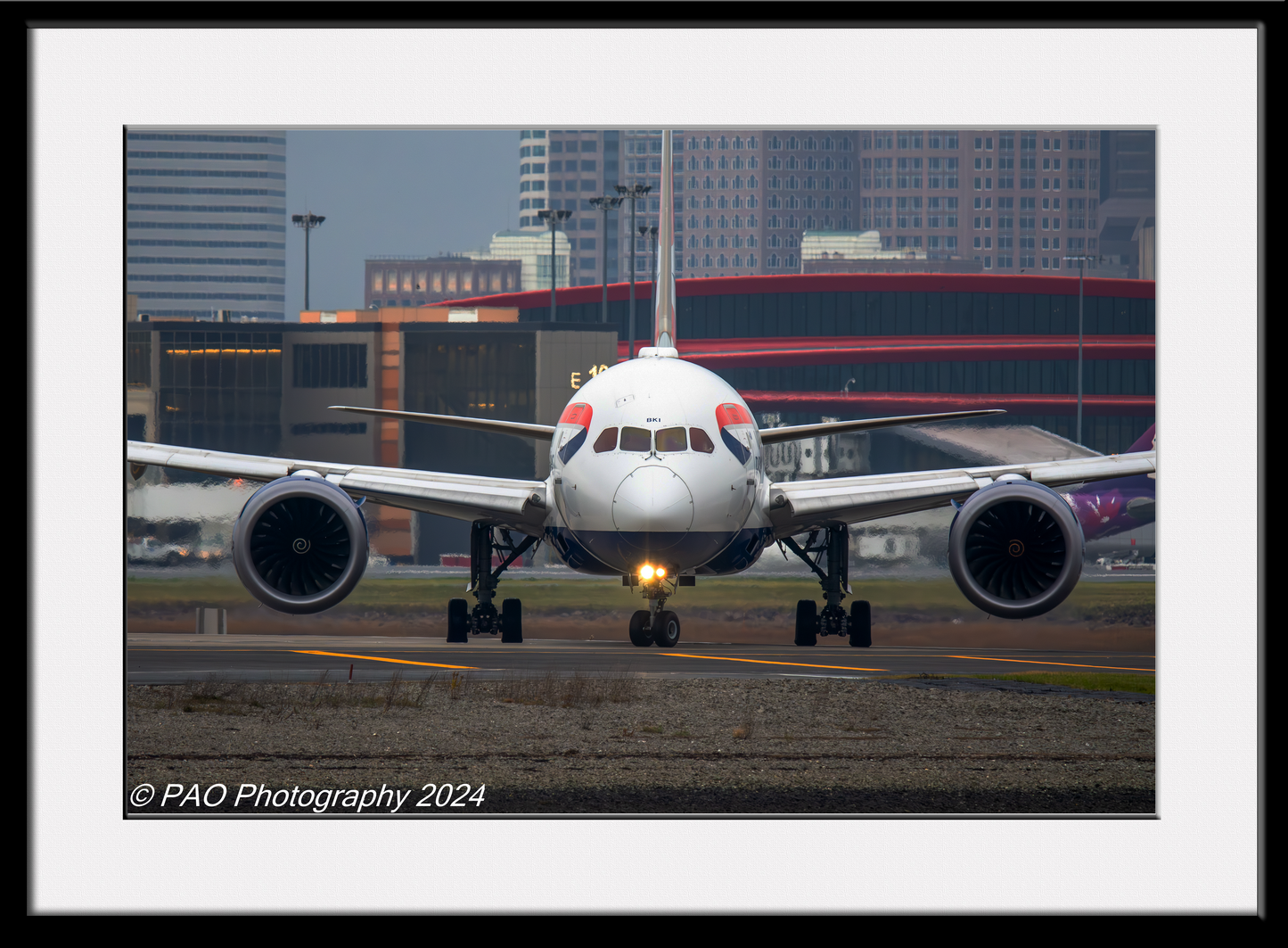 BA 787 - Head On