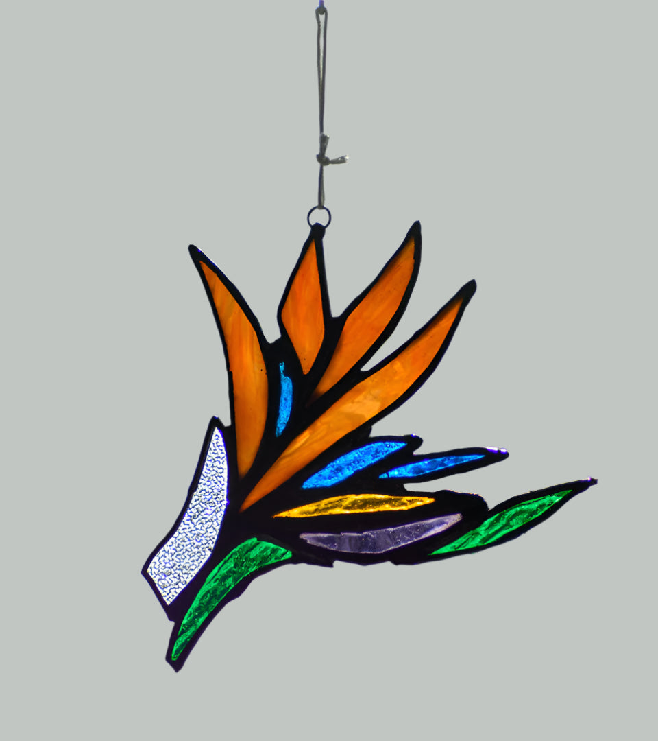 Bird of Paradise - Stained Glass