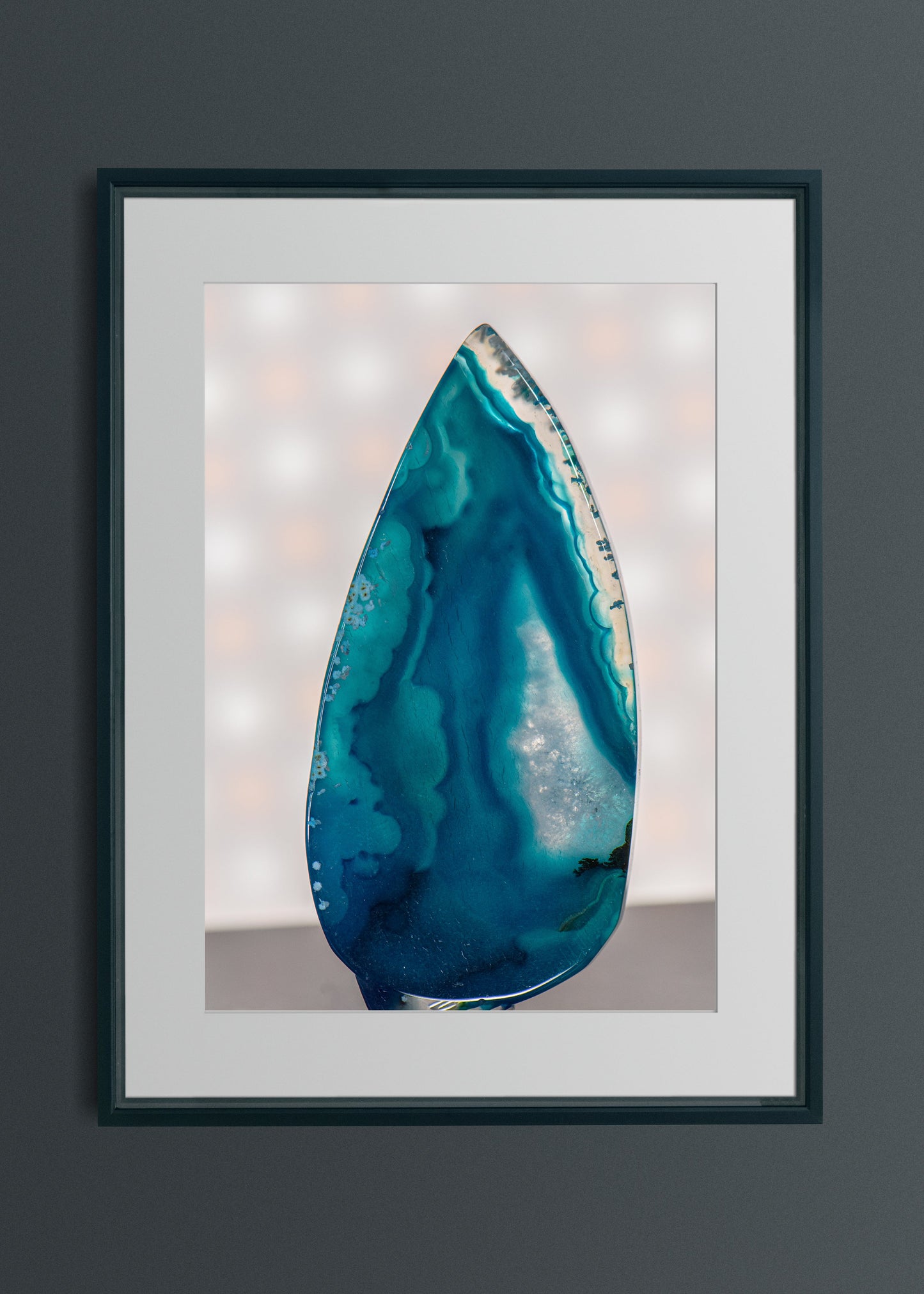 Blue Agate spear