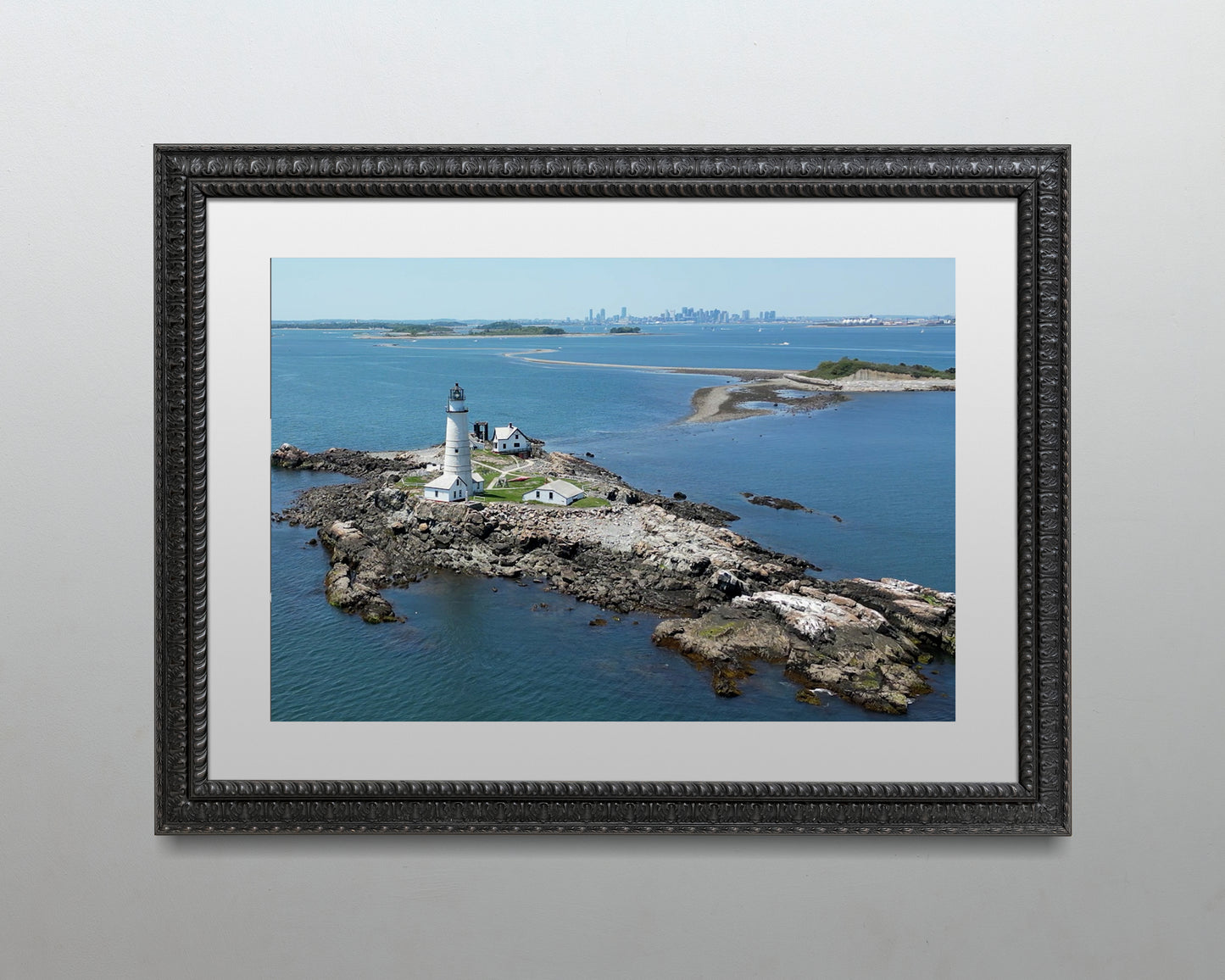 Boston Light - Facing Boston