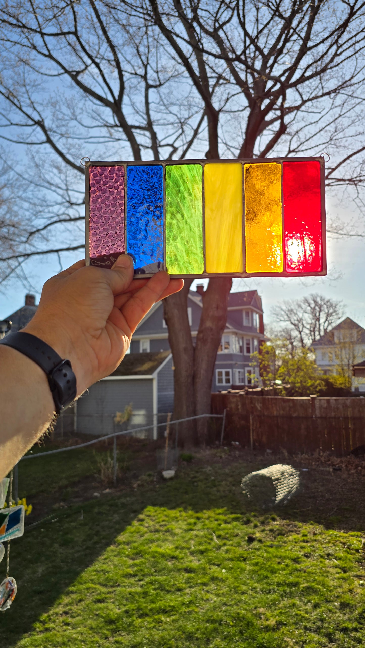 Rainbow Pride - Rectangles v1 - 9.25" x 5"