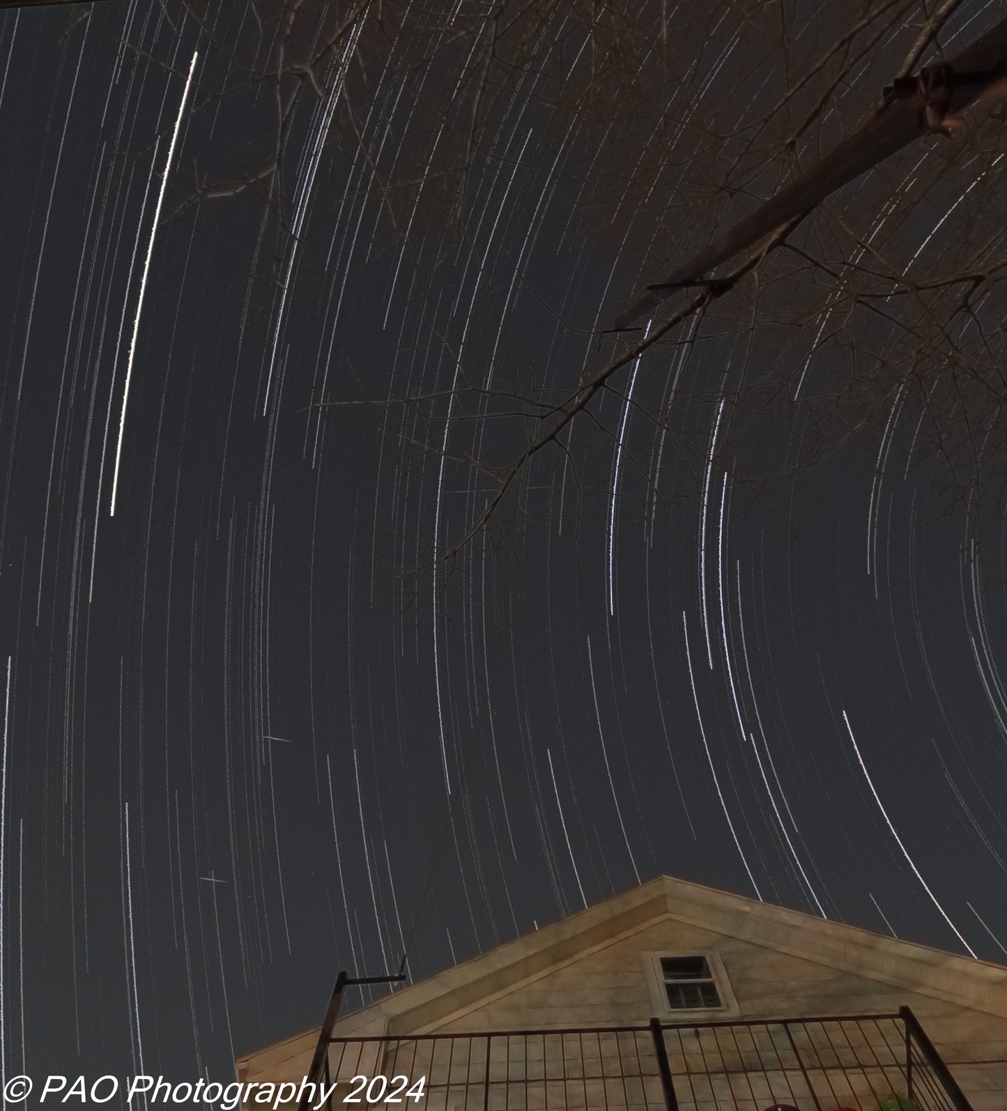 Winthrop Star Trails 11x14