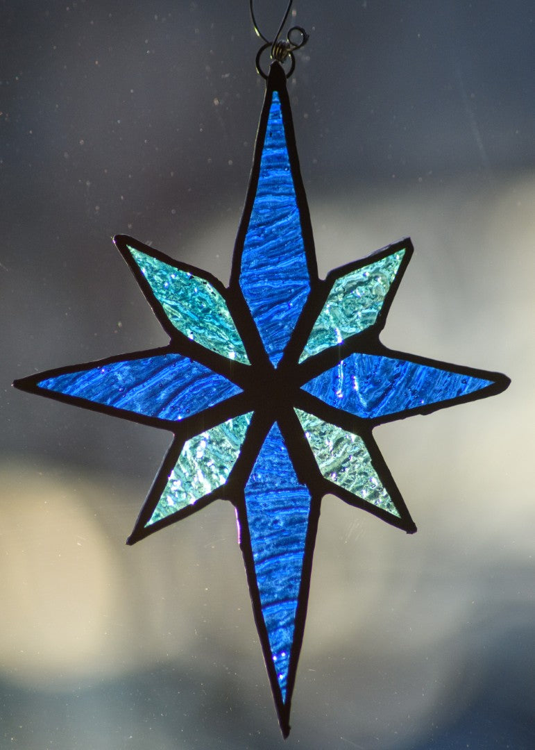 Shades of Blue - Star Suncatcher