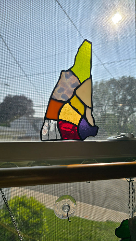 Live Free or Die - NH Suncatcher v2