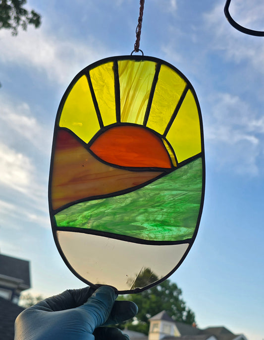 Rolling Hills at Sunset