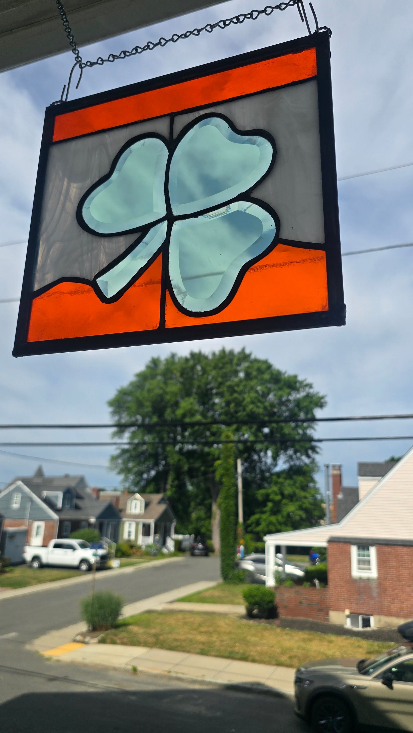Irish Colors and Shamrock