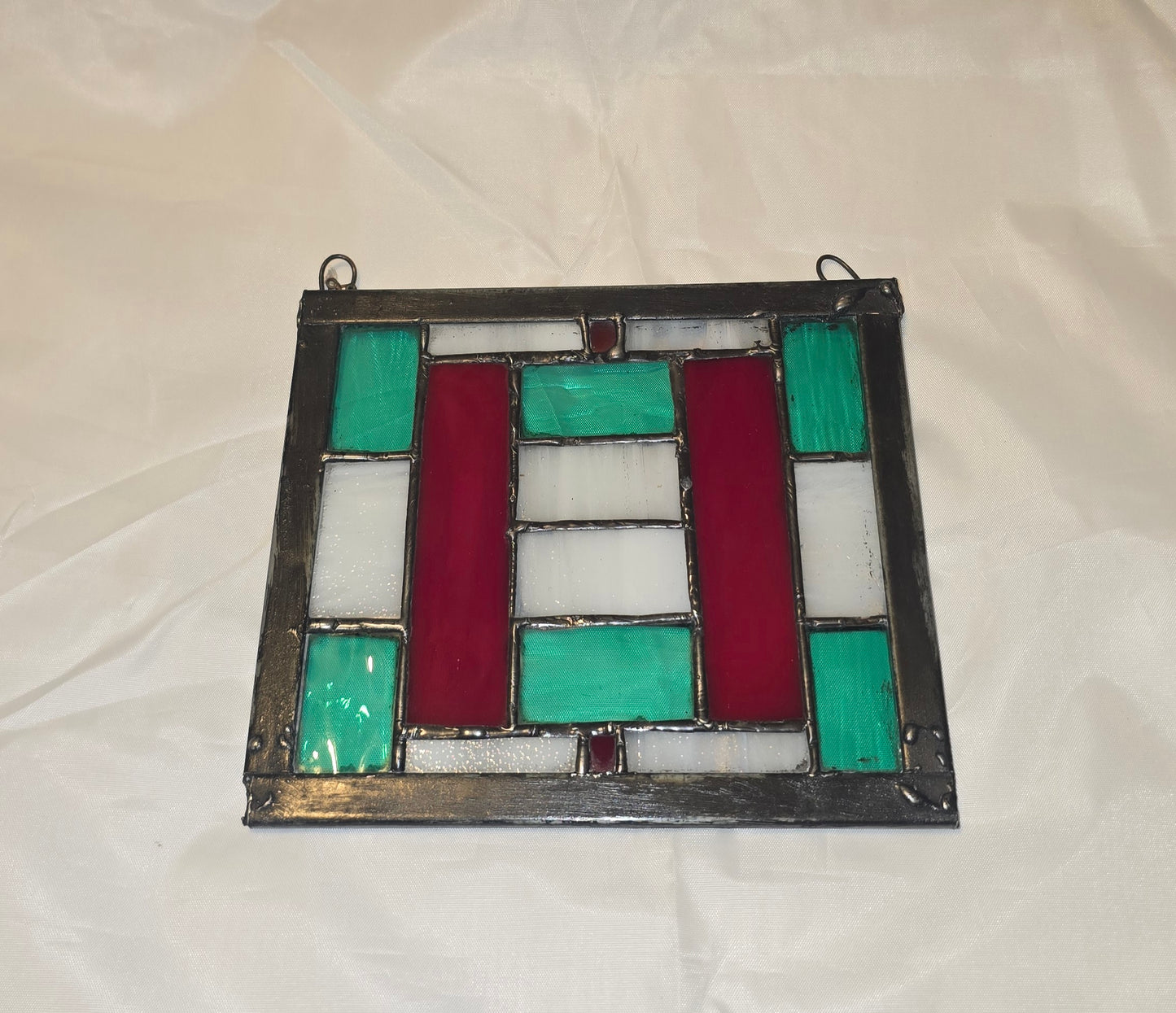 Red White and Green  6 x 6