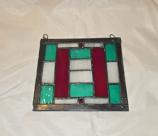Red White and Green  6 x 6
