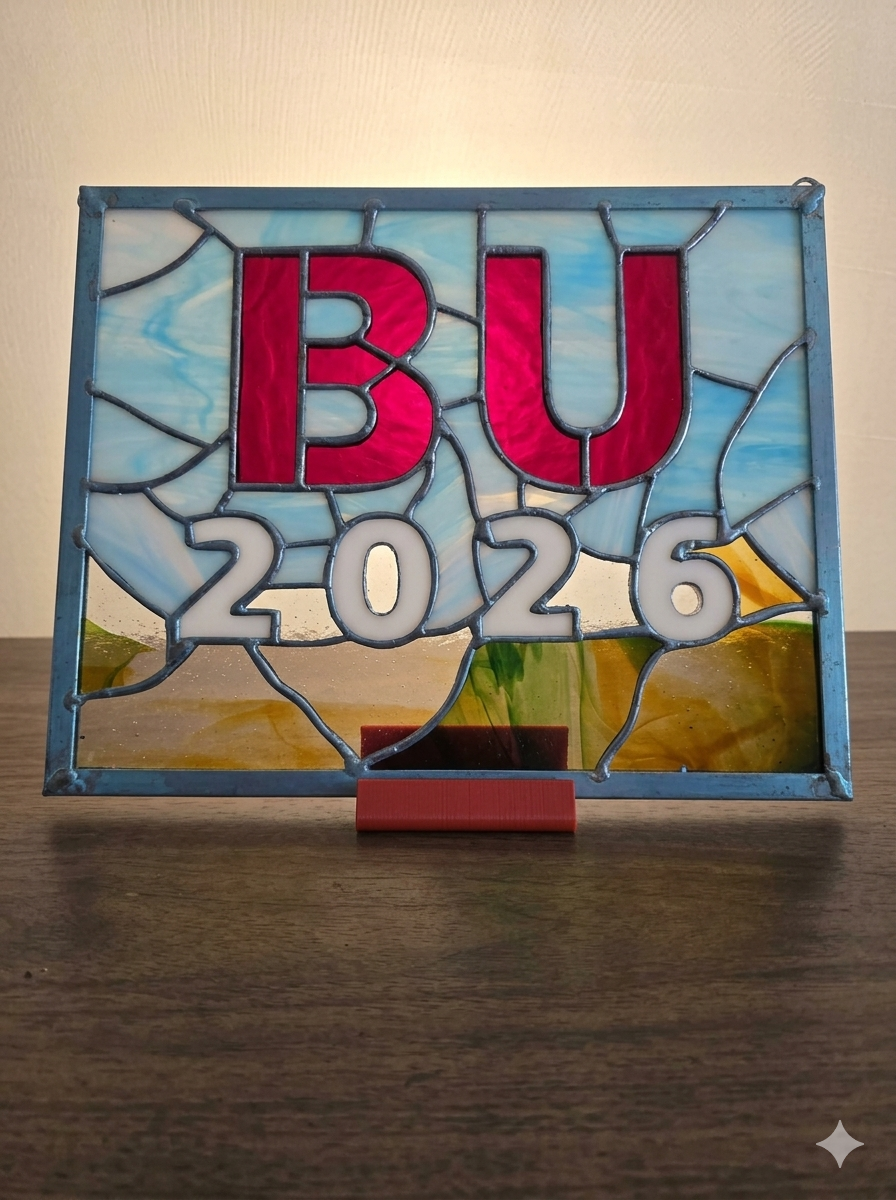 2026 Graduation Panel - Stained Glass