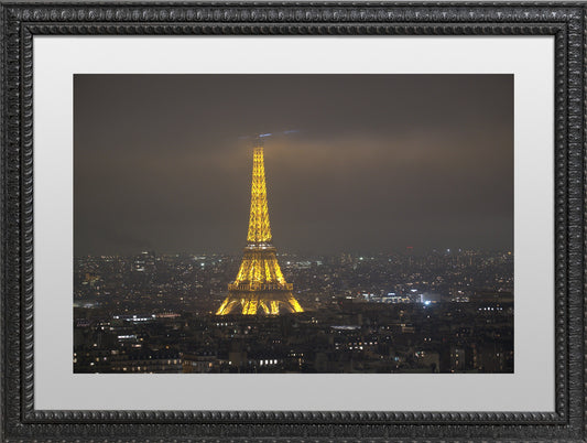 Eiffel Tower  In the Fog