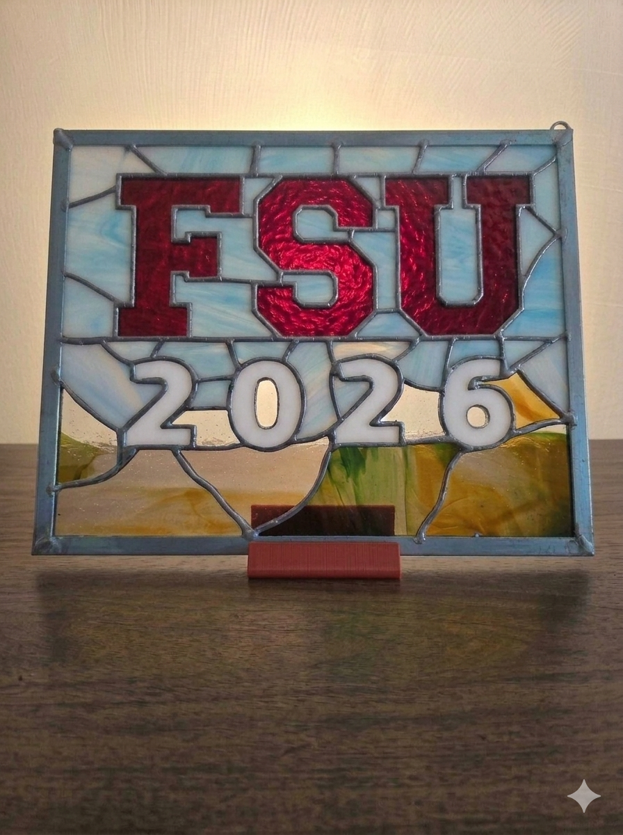 2026 Graduation Panel - Stained Glass