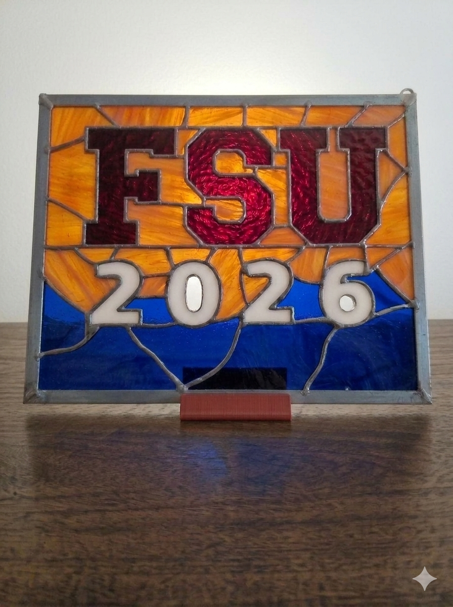 2026 Graduation Panel - Stained Glass
