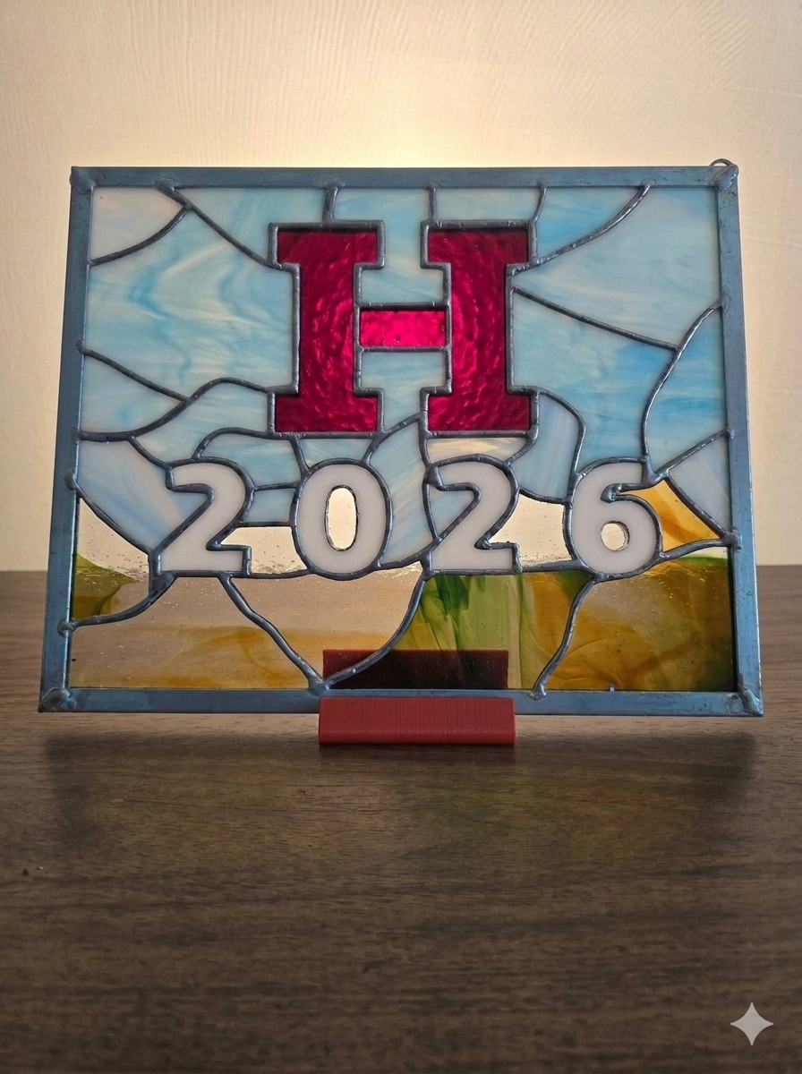 2026 Graduation Panel - Stained Glass