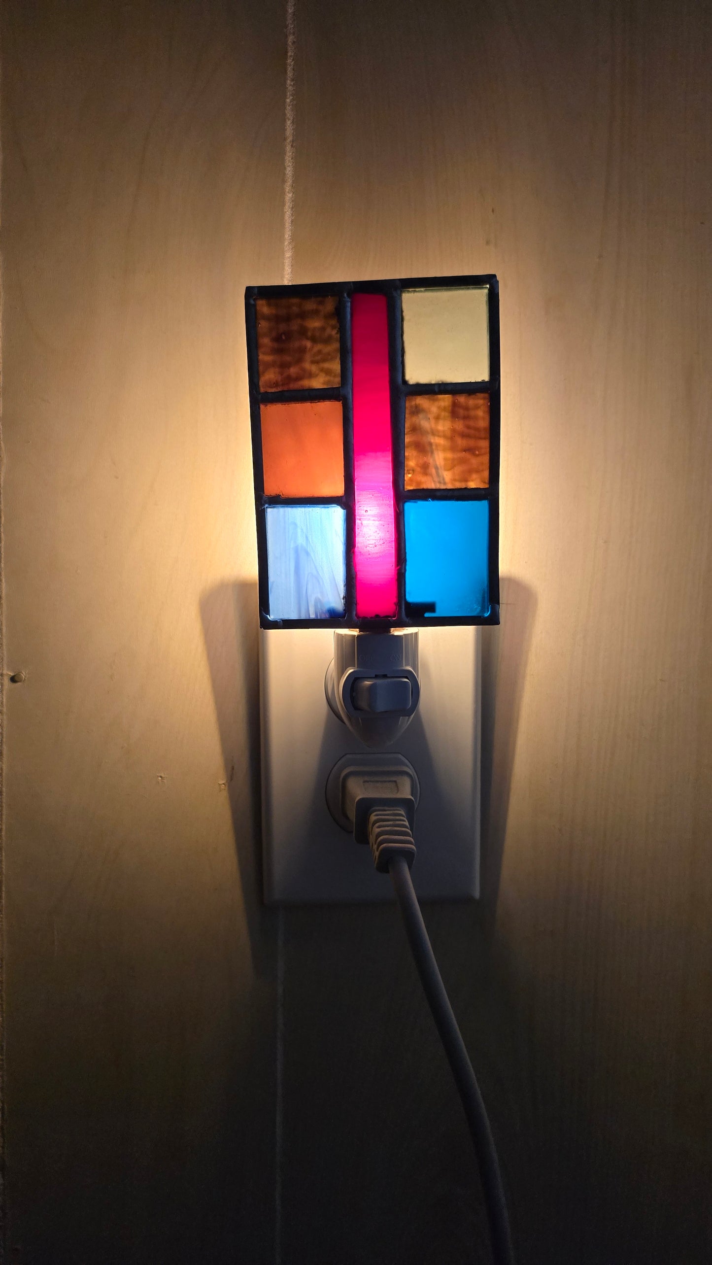 Night Light-"sea glass"