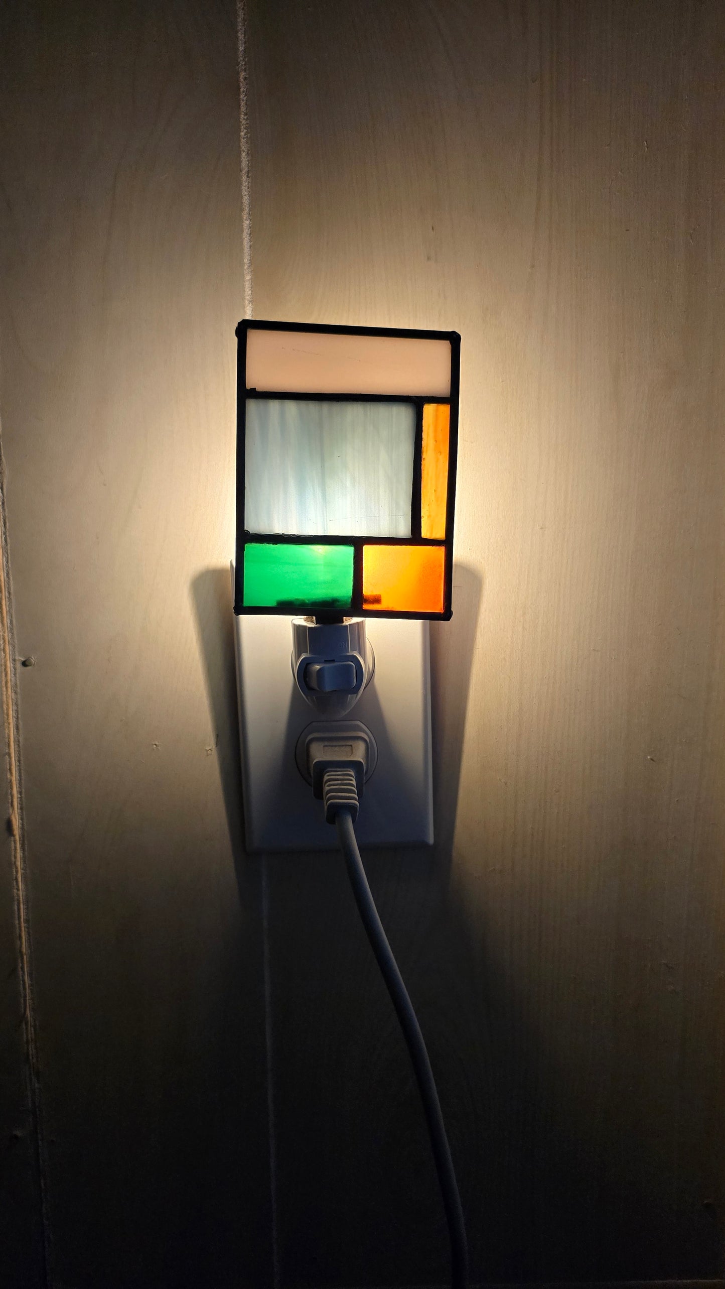Night Light-"sea glass"