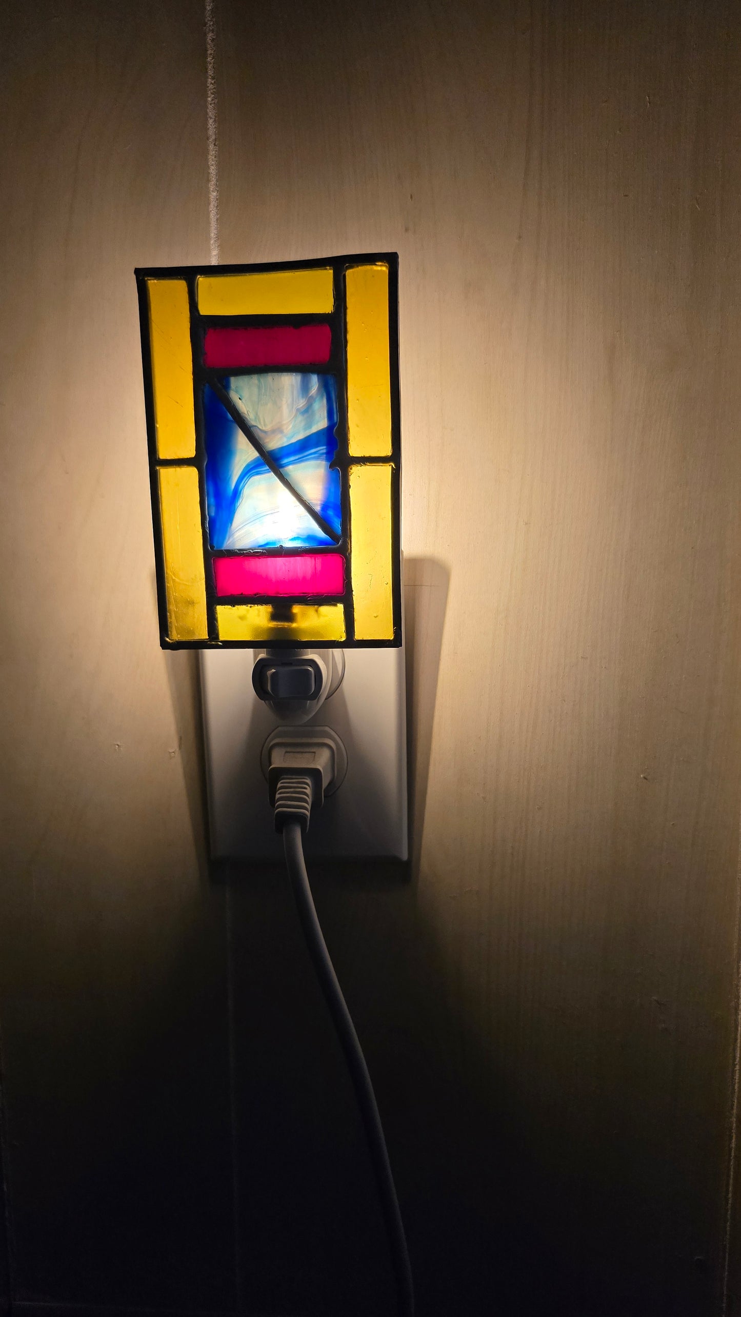 Night Light-"sea glass"