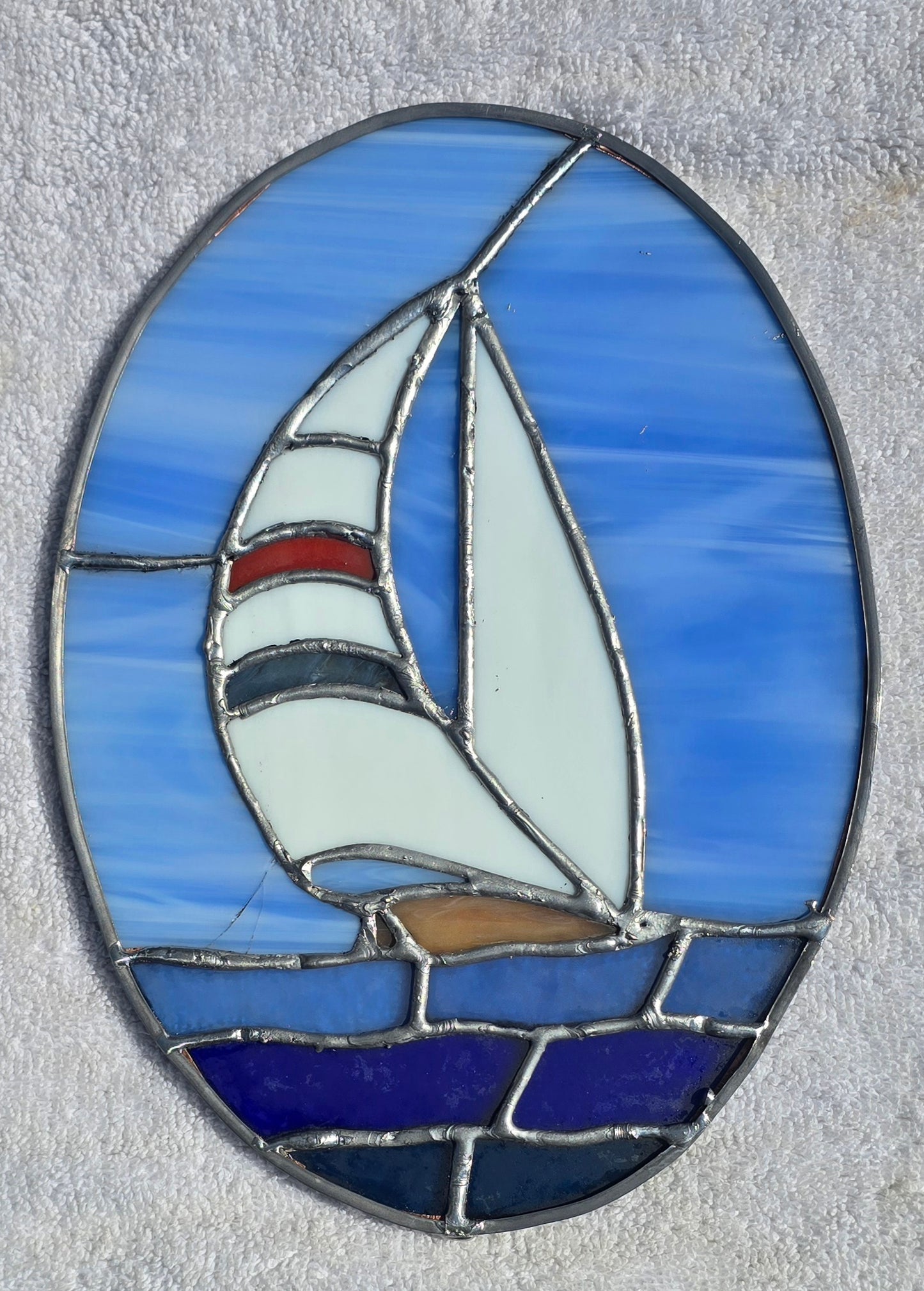Sea Glass Sailboat