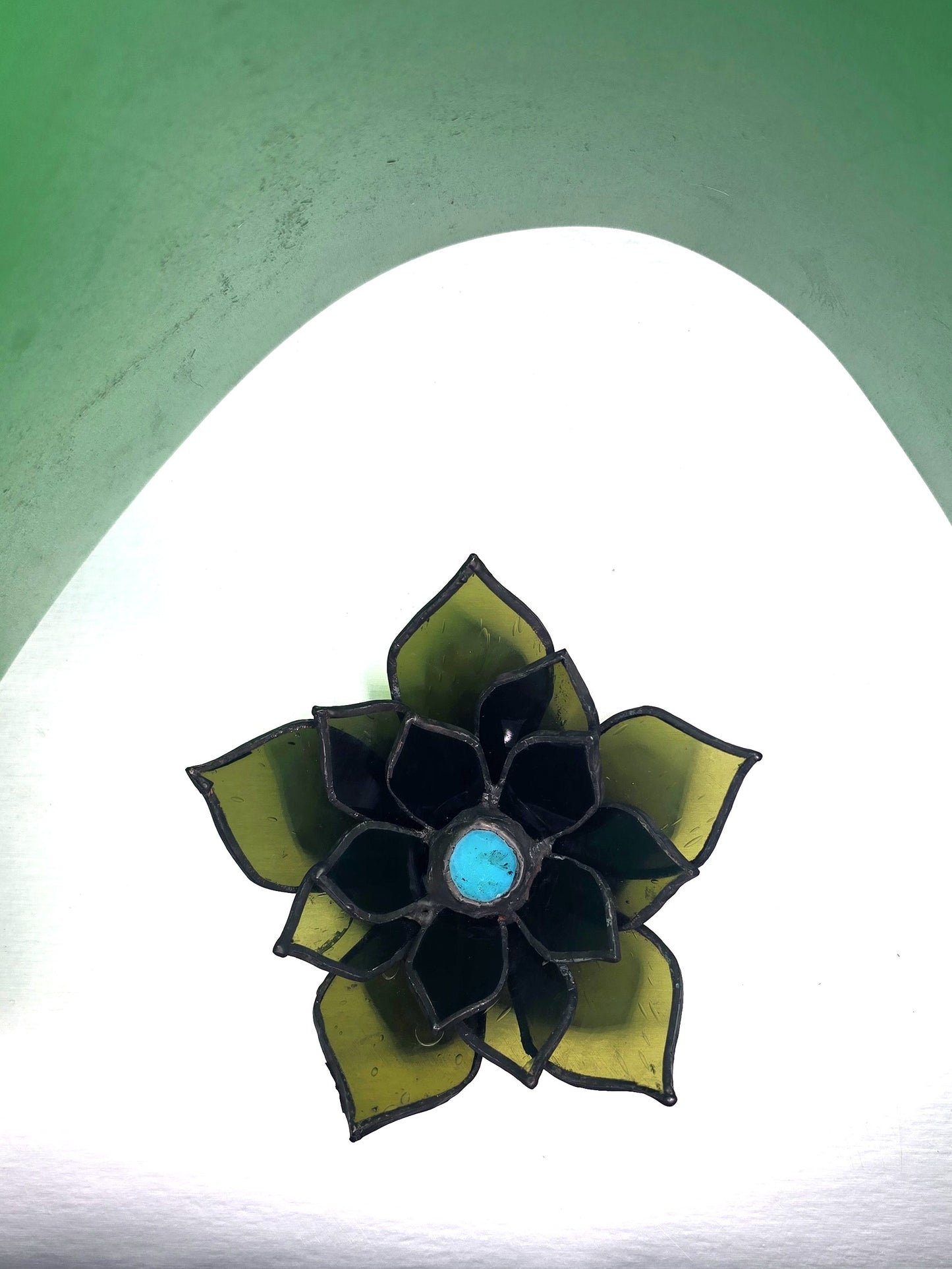 Stained-Glass Succulent