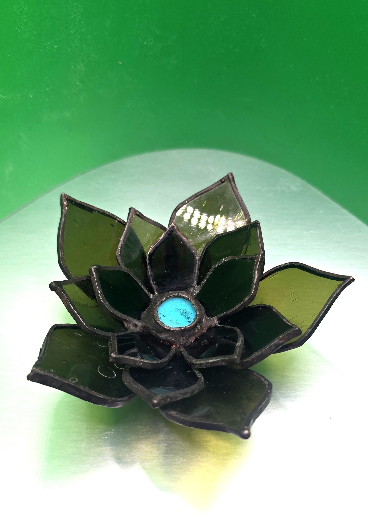 Stained-Glass Succulent