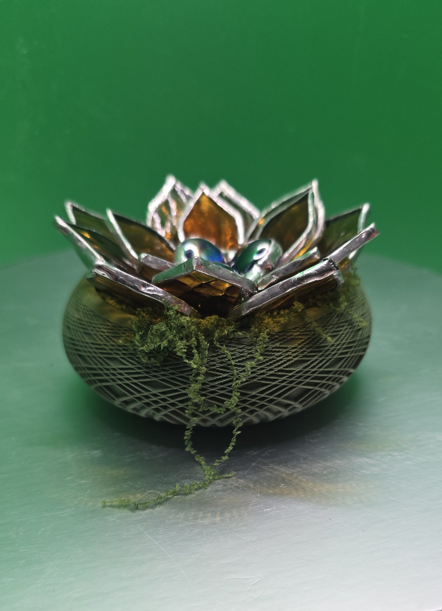 Stained-Glass Succulent