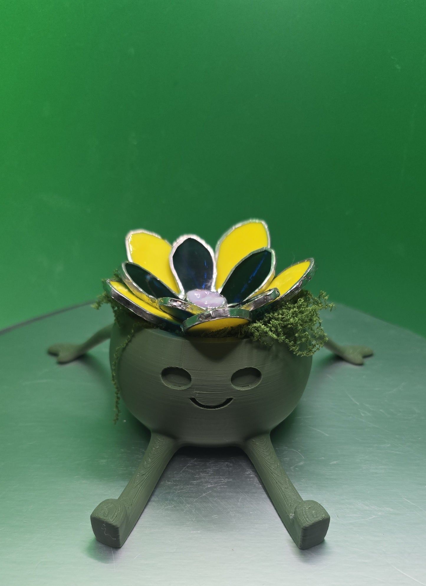 Stained-Glass Succulent