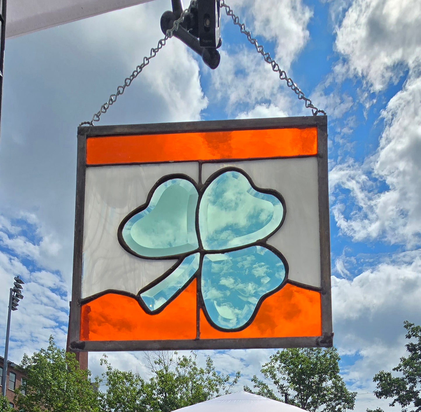 Irish Colors and Shamrock